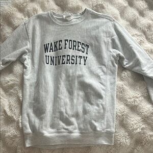 Champion Gray Wake Forest University Sweatshirt